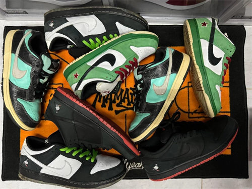 나이키 SB 덩크 로우 하이네켄 304292-302 photo review