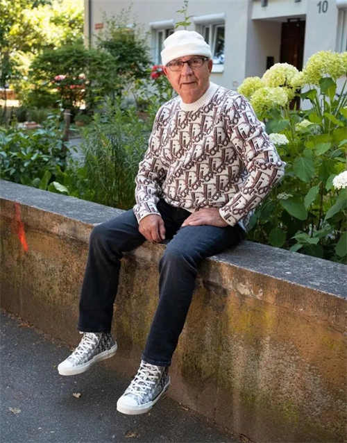 디올 B23 하이 디올 오블리크 캔버스 화이트 3SH118YNT_H060 photo review