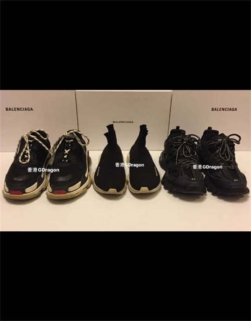 발렌시아가 트리플 S 트레이너 블랙 레드 2018 533882W09O11000 photo review