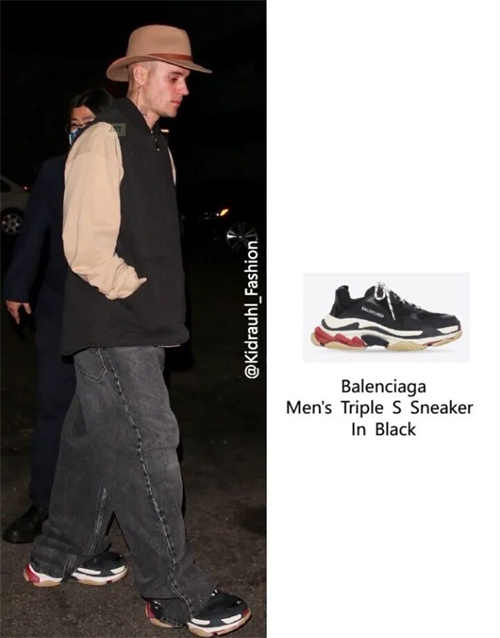 발렌시아가 트리플 S 스니커즈 블랙 533882W09OM1000 photo review