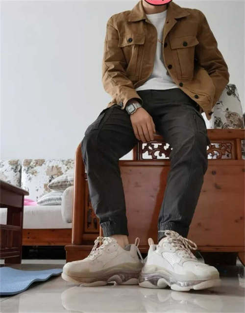 발렌시아가 트리플 S 클리어 솔 화이트 2019 541624W09E19000 photo review