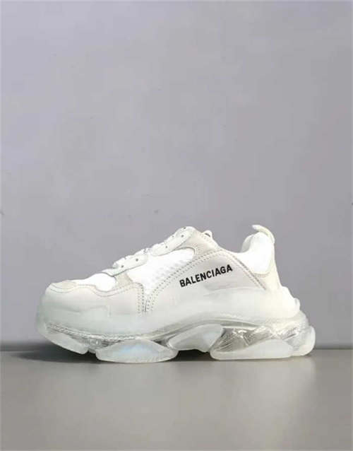 발렌시아가 트리플 S 클리어 솔 화이트 2019 541624W09E19000 photo review