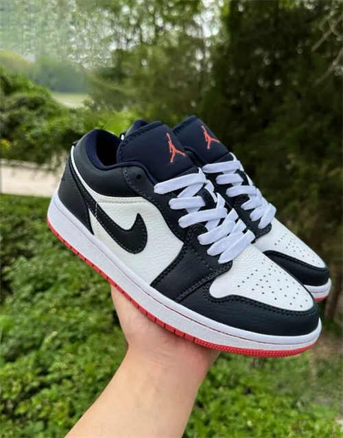 조던 1 로우 옵시디언 엠버 글로우 553558-481 photo review