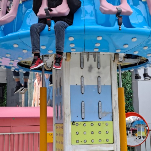 조던 1 로우 짐레드 블랙 553558-605 photo review