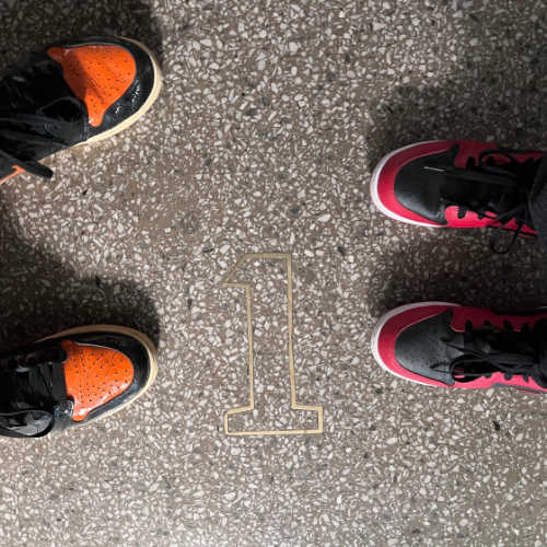 조던 1 로우 바시티 레드 553558-606 photo review