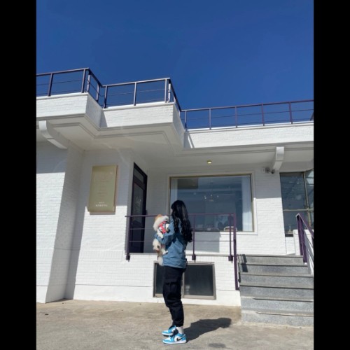 조던 1 로우 다크 파우더 블루 553560-144 photo review