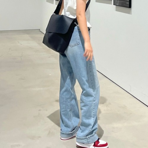 조던 1 로우 화이트 짐레드 블랙 553560-163 photo review