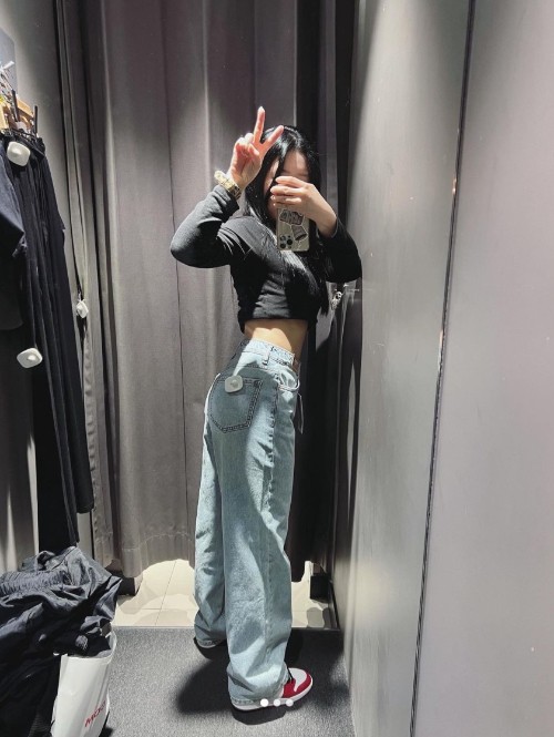 조던 1 로우 화이트 짐레드 블랙 553560-163 photo review