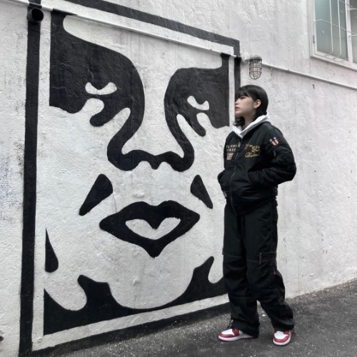 조던 1 로우 화이트 짐레드 블랙 553560-163 photo review