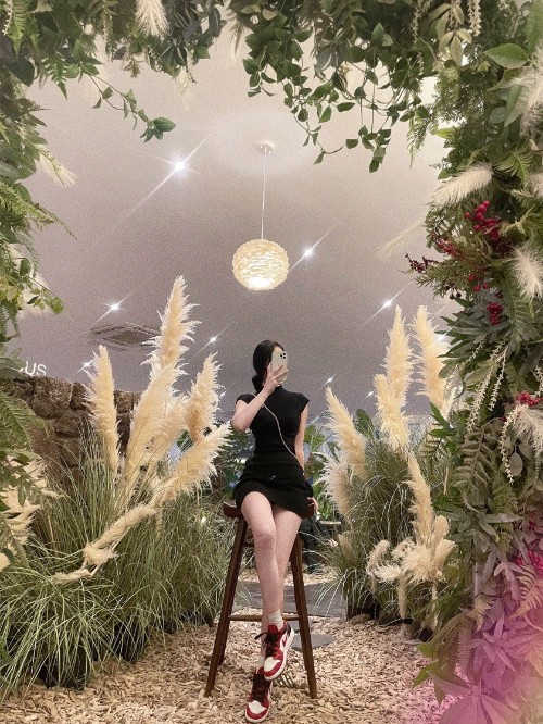 조던 1 로우 화이트 짐레드 블랙 553560-163 photo review