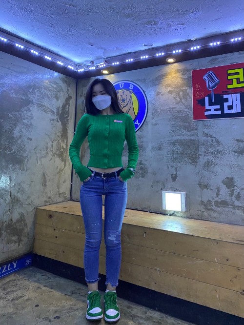 조던 1 로우 파인 그린 553560-301 photo review