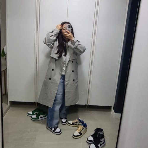 조던 1 로우 파인 그린 553560-301 photo review