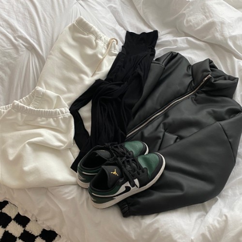 조던 1 로우 그린토 553560-371 photo review