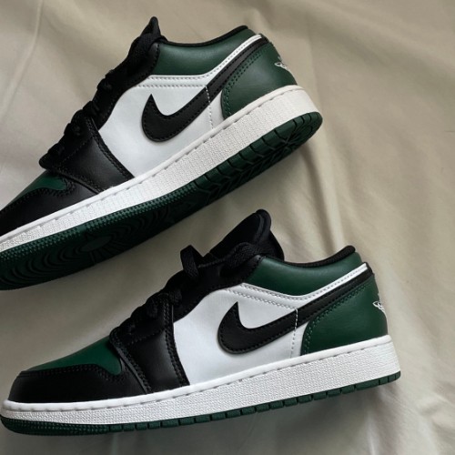 조던 1 로우 그린토 553560-371 photo review