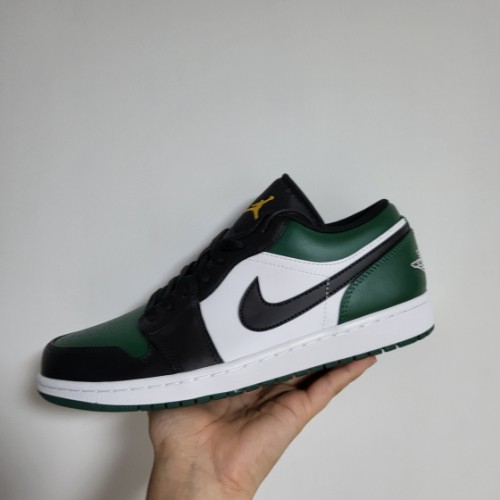 조던 1 로우 그린토 553560-371 photo review