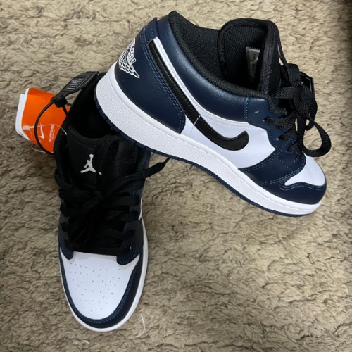 조던 1 로우 아머리 네이비 553560-411 photo review