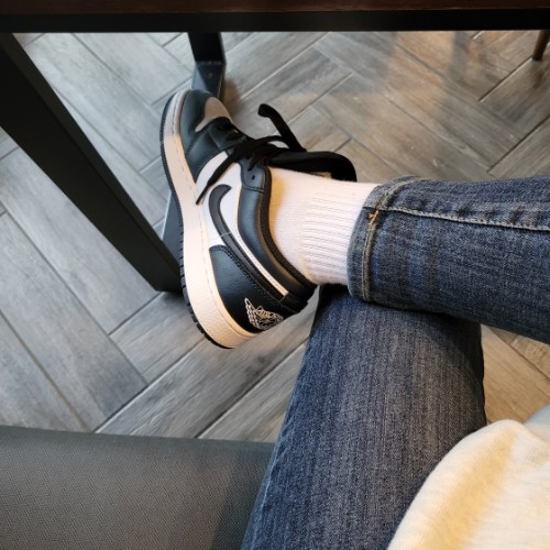 조던 1 로우 아머리 네이비 553560-411 photo review