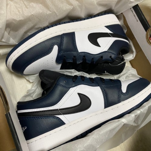 조던 1 로우 아머리 네이비 553560-411 photo review