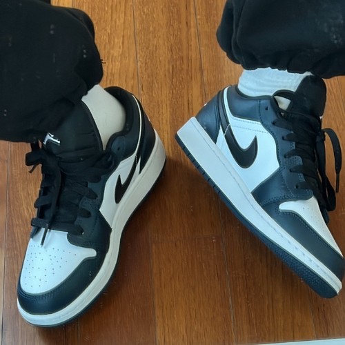 조던 1 로우 아머리 네이비 553560-411 photo review