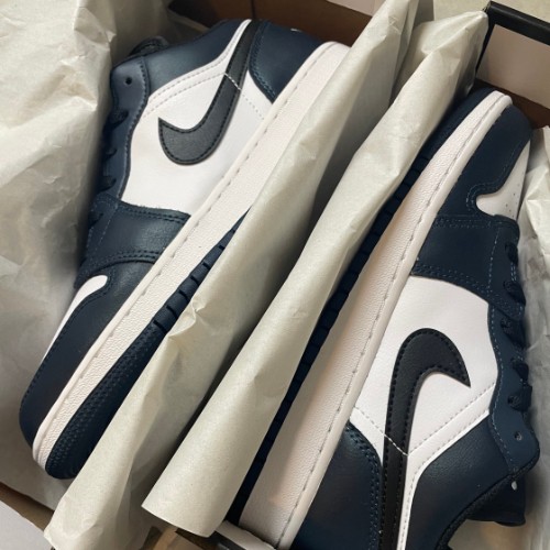 조던 1 로우 아머리 네이비 553560-411 photo review