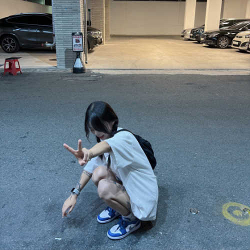 조던 1 로우 트루 블루 시멘트 그레이 553560-412 photo review