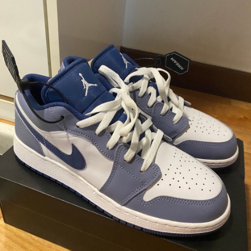 조던 1 로우 SE 애슌 슬레이트 앤 미스틱 네이비 553560-414 photo review