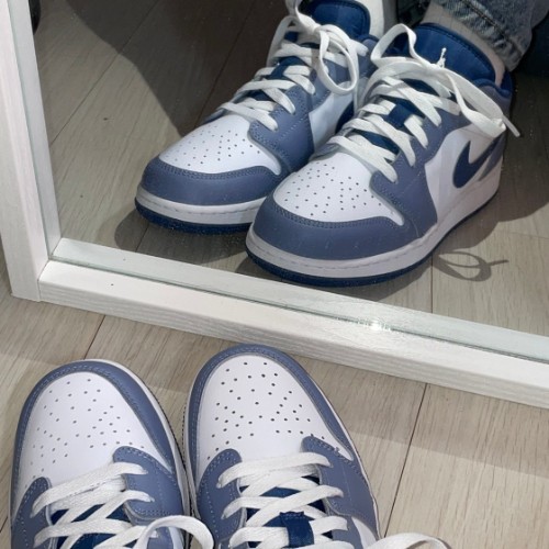 조던 1 로우 SE 애슌 슬레이트 앤 미스틱 네이비 553560-414 photo review