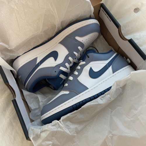 조던 1 로우 SE 애슌 슬레이트 앤 미스틱 네이비 553560-414 photo review