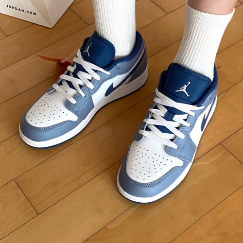 조던 1 로우 SE 애슌 슬레이트 앤 미스틱 네이비 553560-414 photo review