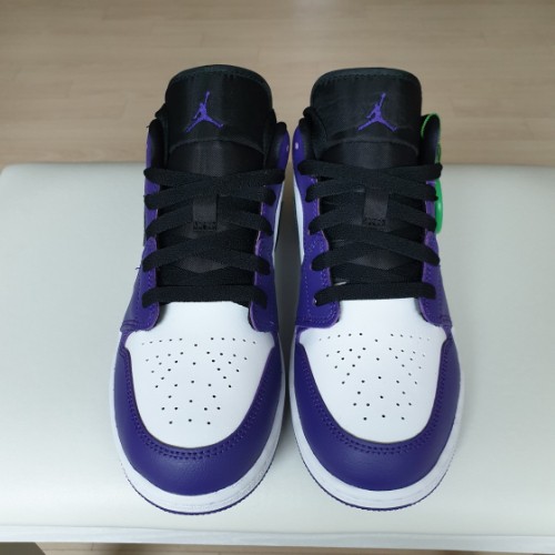 조던 1 로우 코트 퍼플 2020 553560-500 photo review