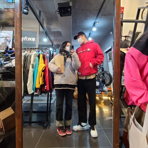 조던 1 로우 바시티 레드 553560-606 photo review