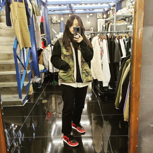 조던 1 로우 바시티 레드 553560-606 photo review