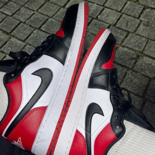 조던 1 로우 브레드 토 553560-612 photo review