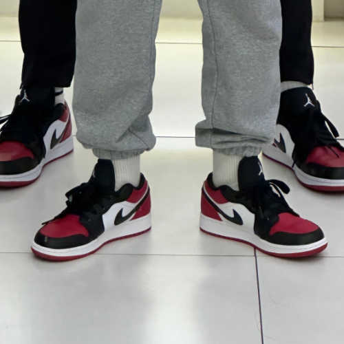 조던 1 로우 브레드 토 553560-612 photo review