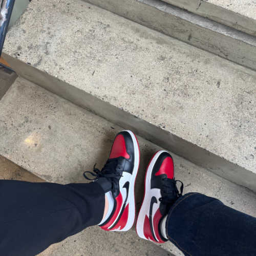 조던 1 로우 브레드 토 553560-612 photo review