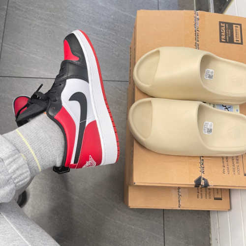 조던 1 로우 브레드 토 553560-612 photo review