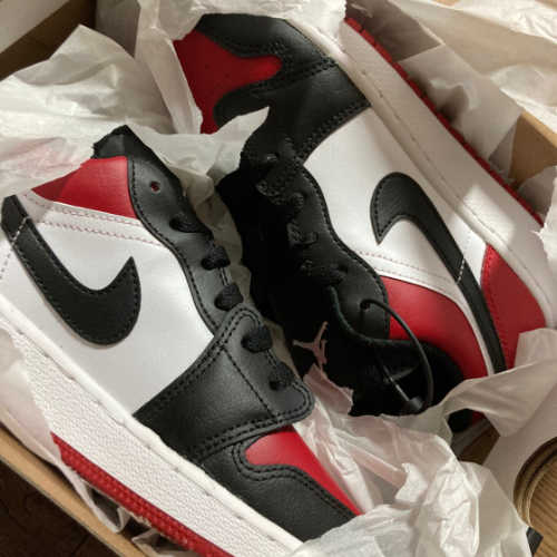 조던 1 로우 브레드 토 553560-612 photo review