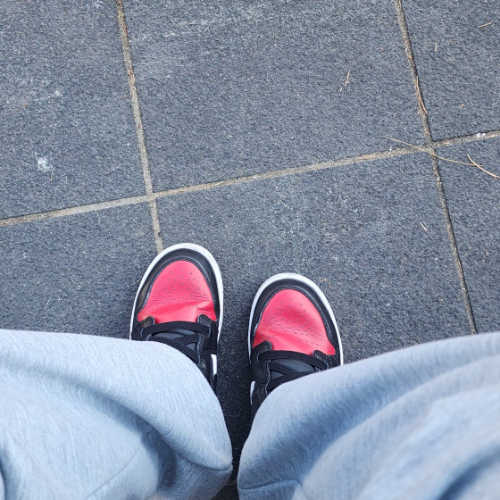 조던 1 로우 브레드 토 553560-612 photo review