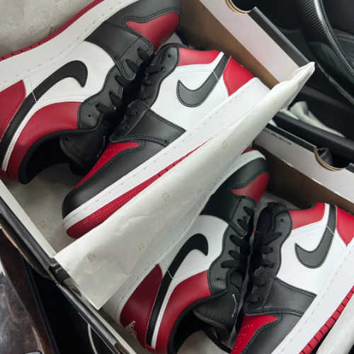 조던 1 로우 브레드 토 553560-612 photo review