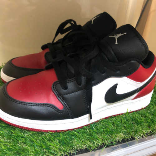 조던 1 로우 브레드 토 553560-612 photo review