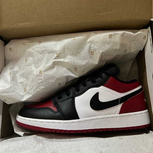 조던 1 로우 브레드 토 553560-612 photo review