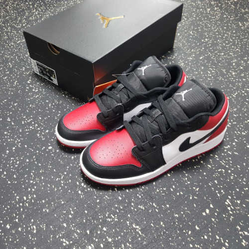 조던 1 로우 브레드 토 553560-612 photo review