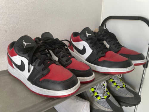 조던 1 로우 브레드 토 553560-612 photo review