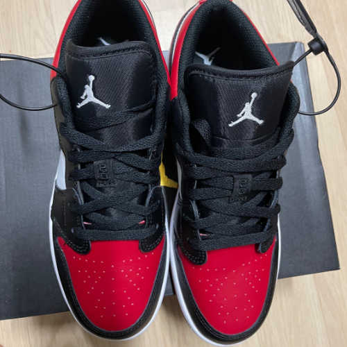 조던 1 로우 브레드 토 553560-612 photo review