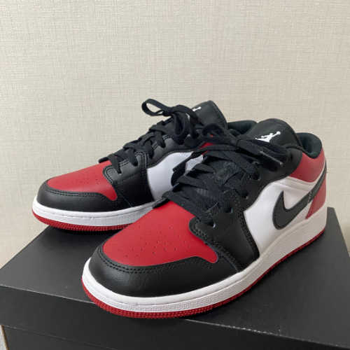 조던 1 로우 브레드 토 553560-612 photo review