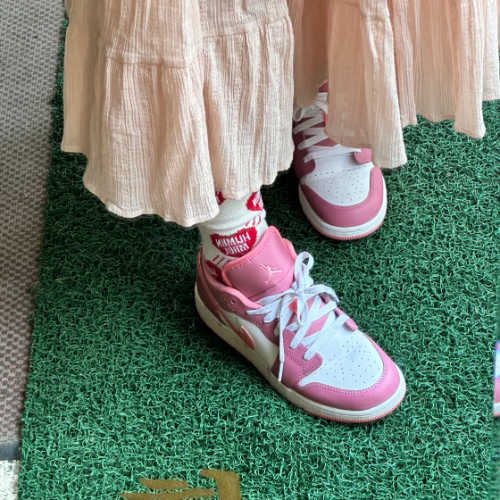 조던 1 로우 디저트 베리 553560-616 photo review