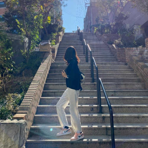 조던 1 로우 라이트 아크틱 핑크 553560-800 photo review