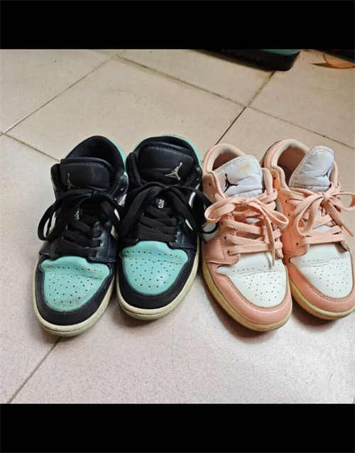 조던 1 로우 라이트 아크틱 핑크 553560-800 photo review