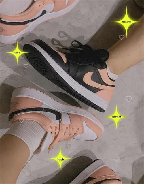 조던 1 로우 라이트 아크틱 핑크 553560-800 photo review