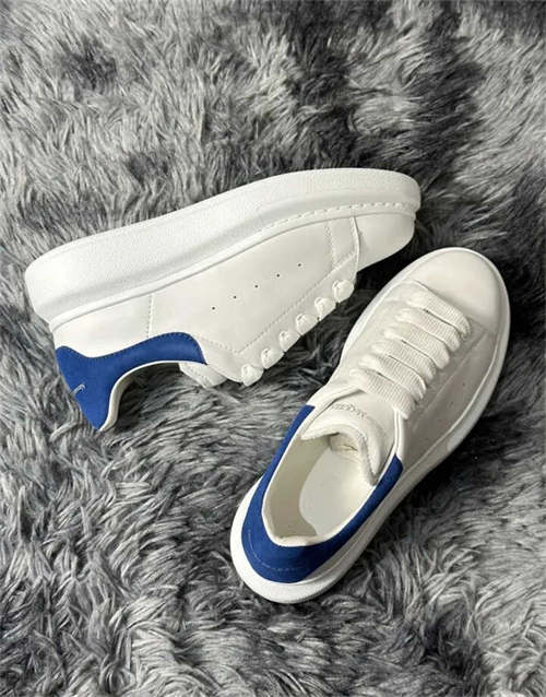 알렉산더 맥퀸 오버사이즈드 스니커즈 파리 블루 553680WHGP79086 photo review